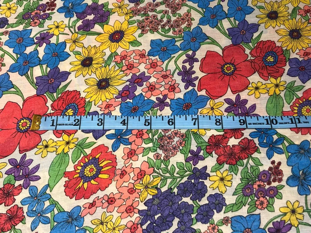 100% Cotton Poplin  Beach Prints 58" wide available in 6 prints red ,white ,ink blue,  cream multi color flowers ,retro orange and retro dusty blue and orange