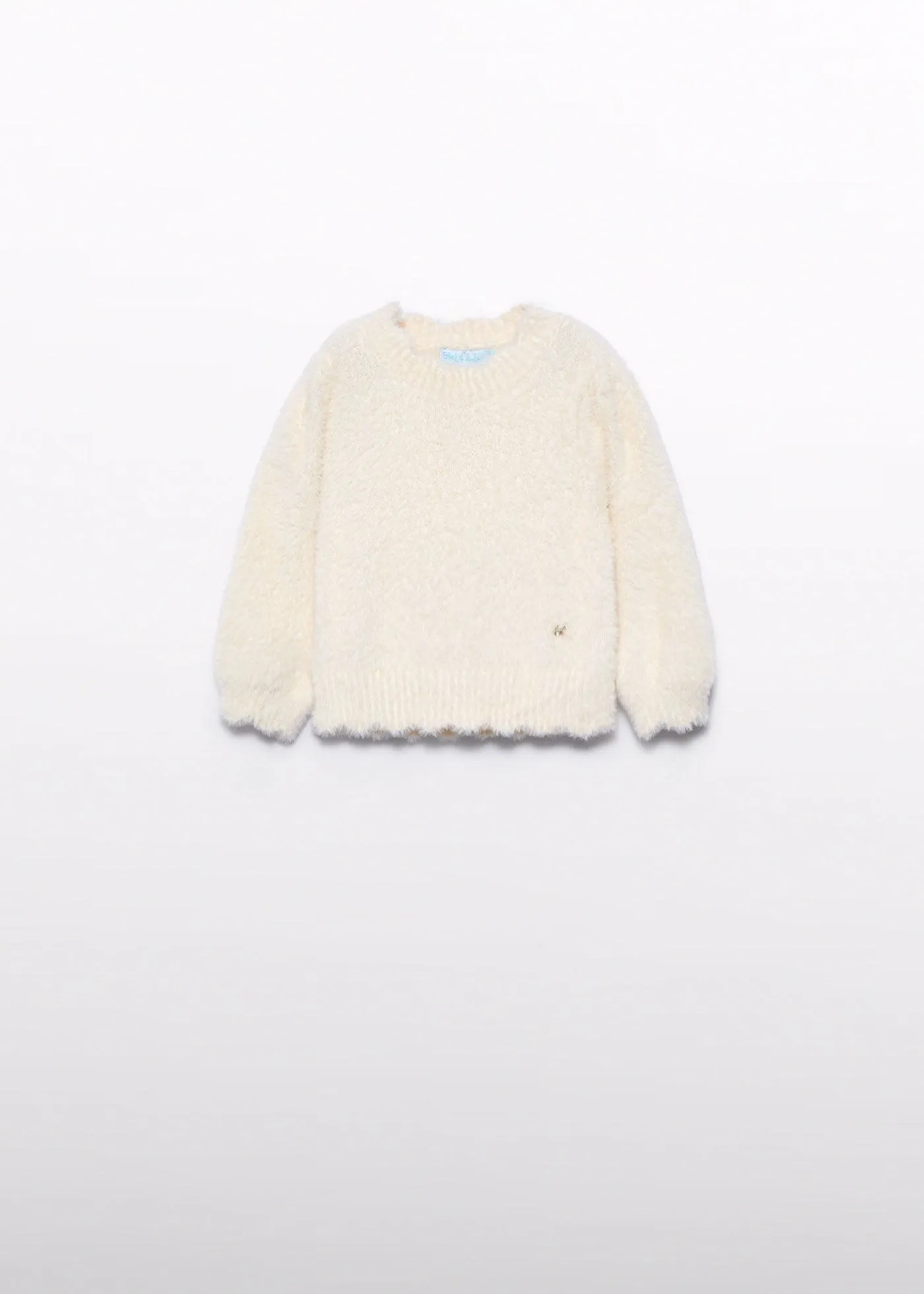 Abel & Lula Fuzzy Sweater for Baby