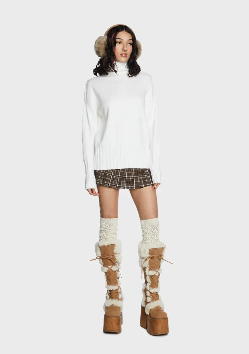 Angel All Prepped Up Oversized Sweater