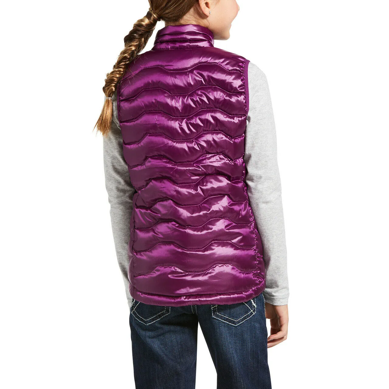 Ariat Children's Imperial Violet Ideal 3.0 Down Vest 10032683