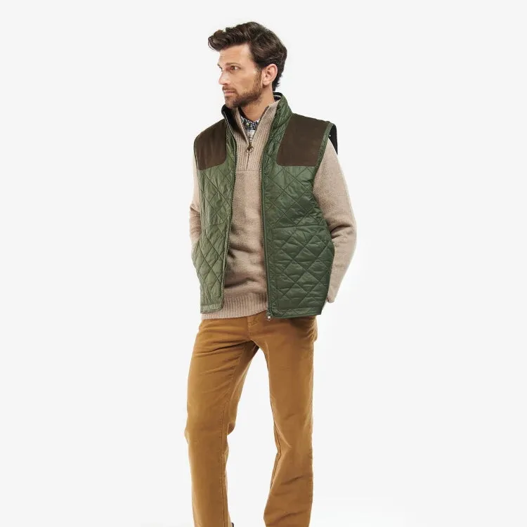 Barbour Redwood Quilted Gilet - Olive