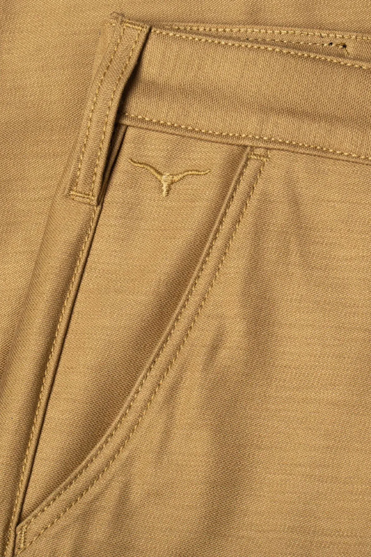 Benzak - BC-03 Straight Chino 10 oz. Golden Brown Military Twill