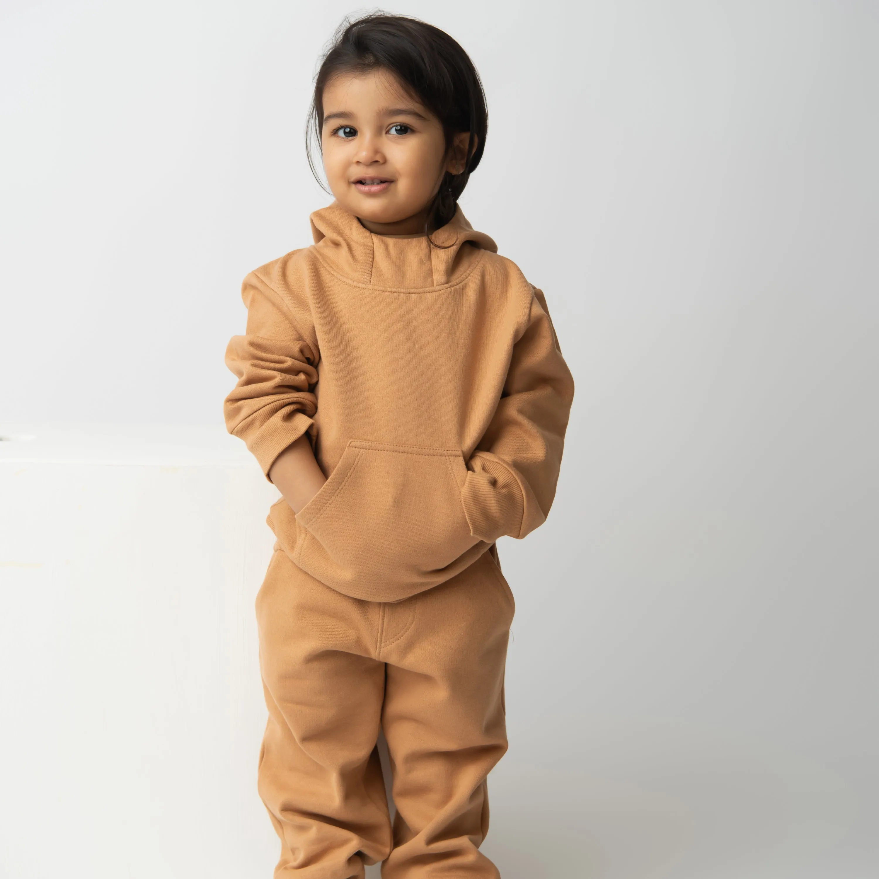 Biscuit Organic Fleece Hoodie & Jogger Set