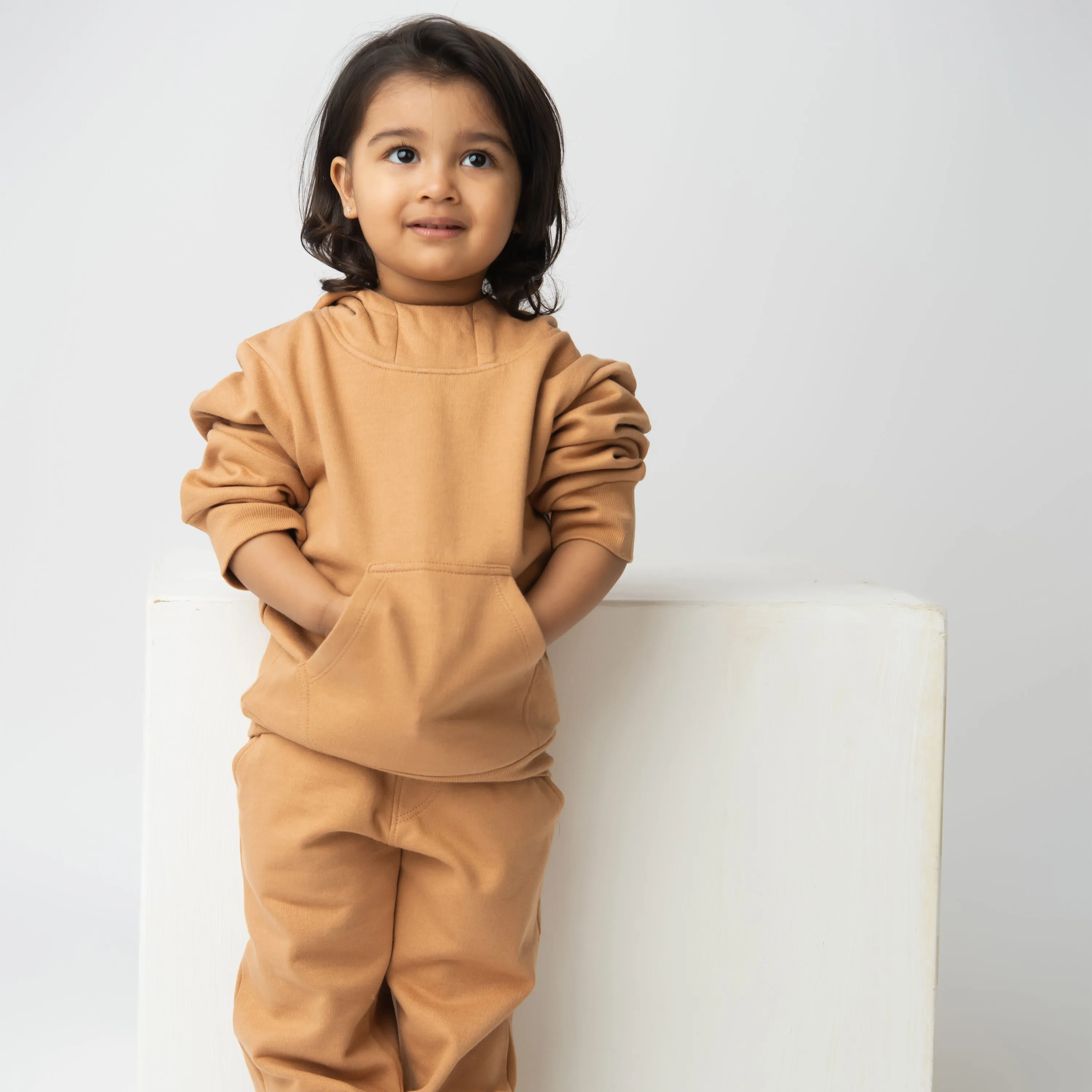 Biscuit Organic Fleece Hoodie & Jogger Set