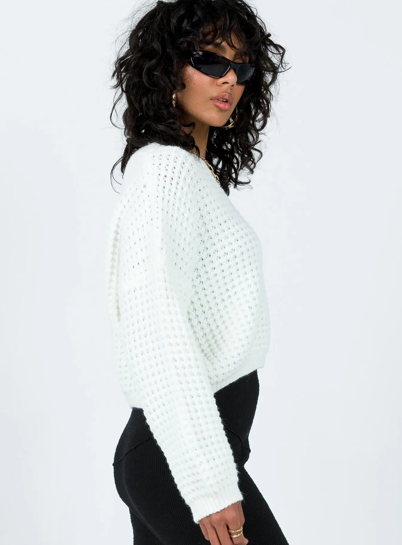 Calvary Sweater White