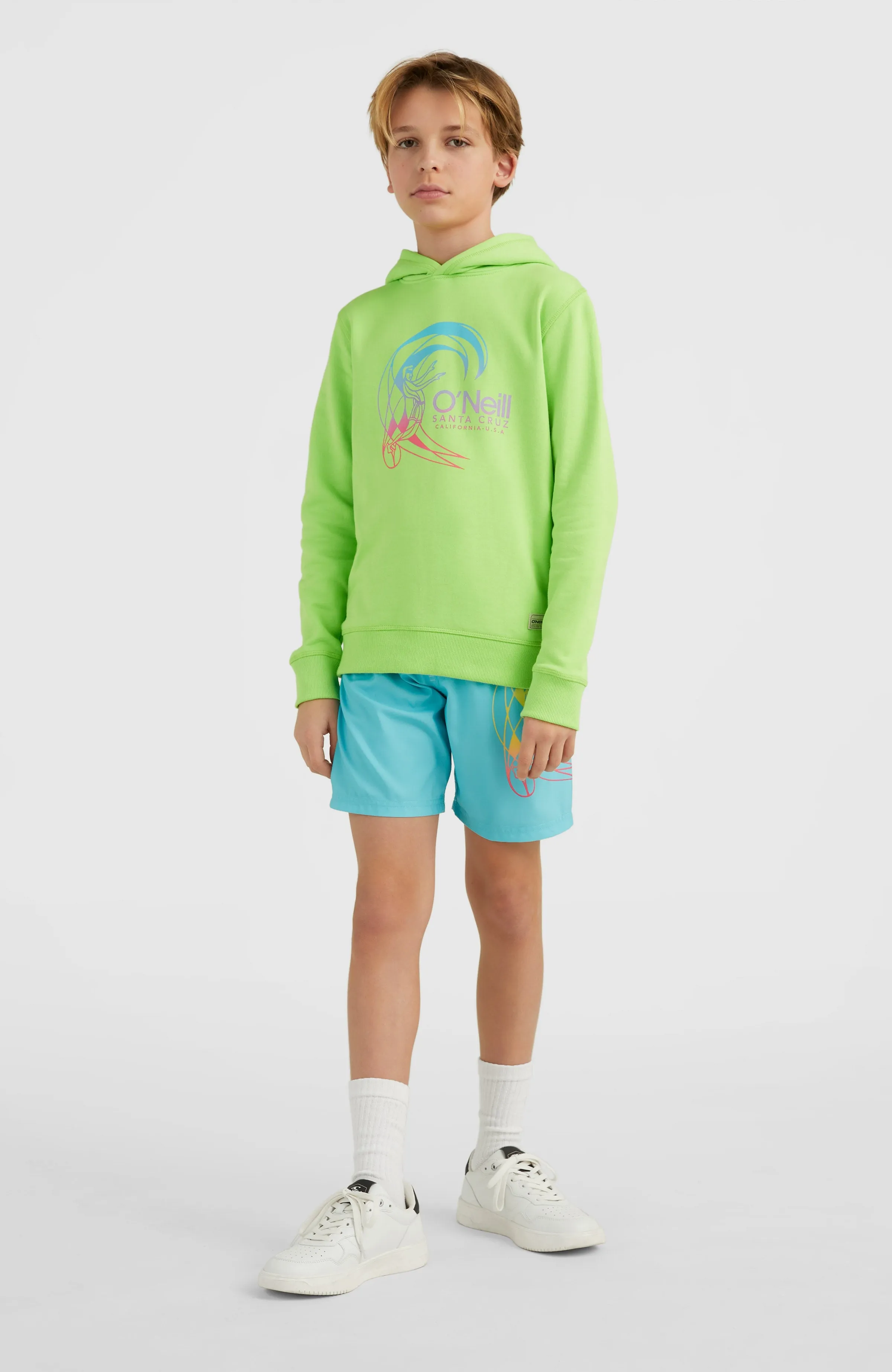 Circle Surfer Hoodie | Fluor Green