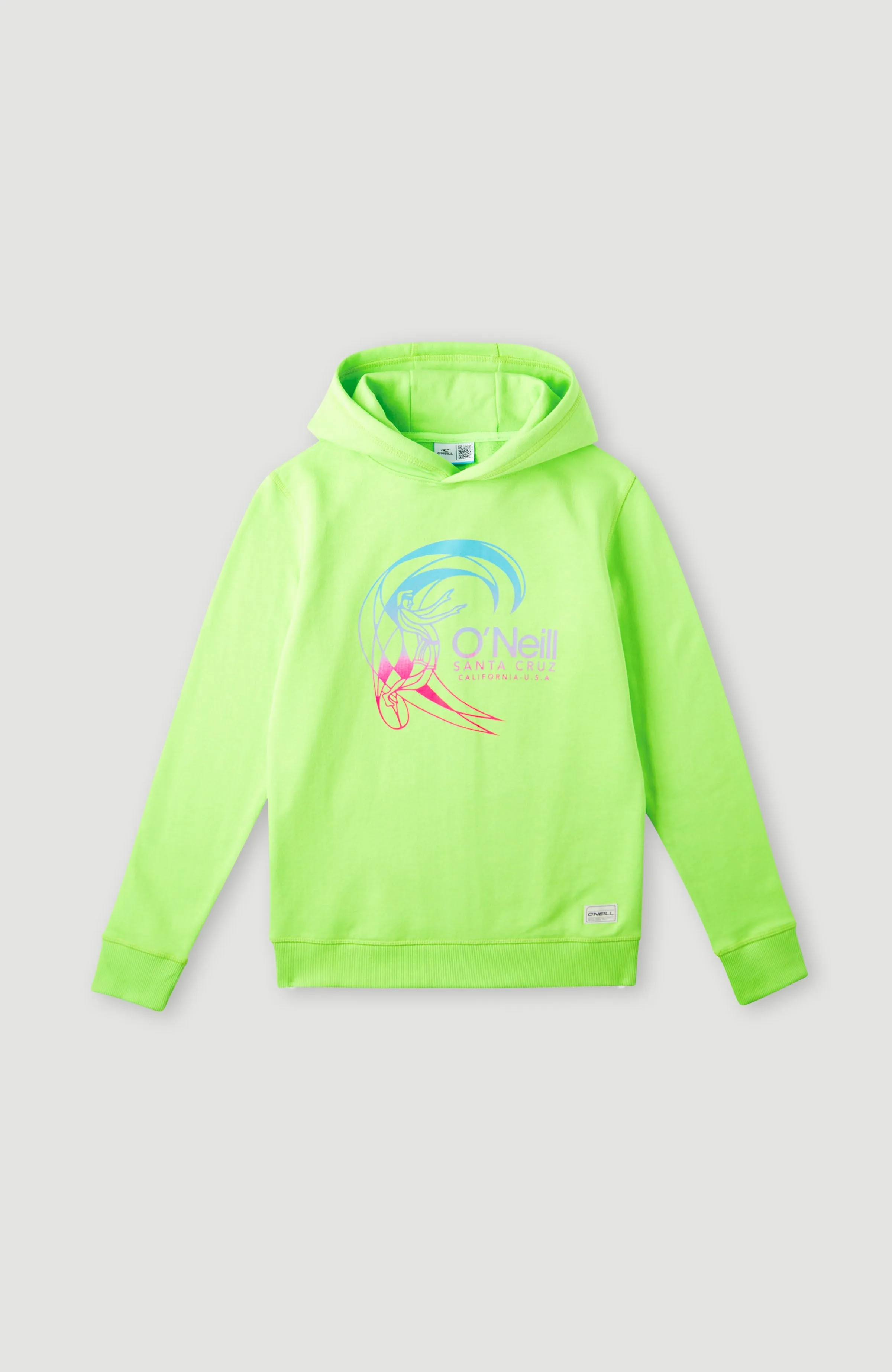 Circle Surfer Hoodie | Fluor Green