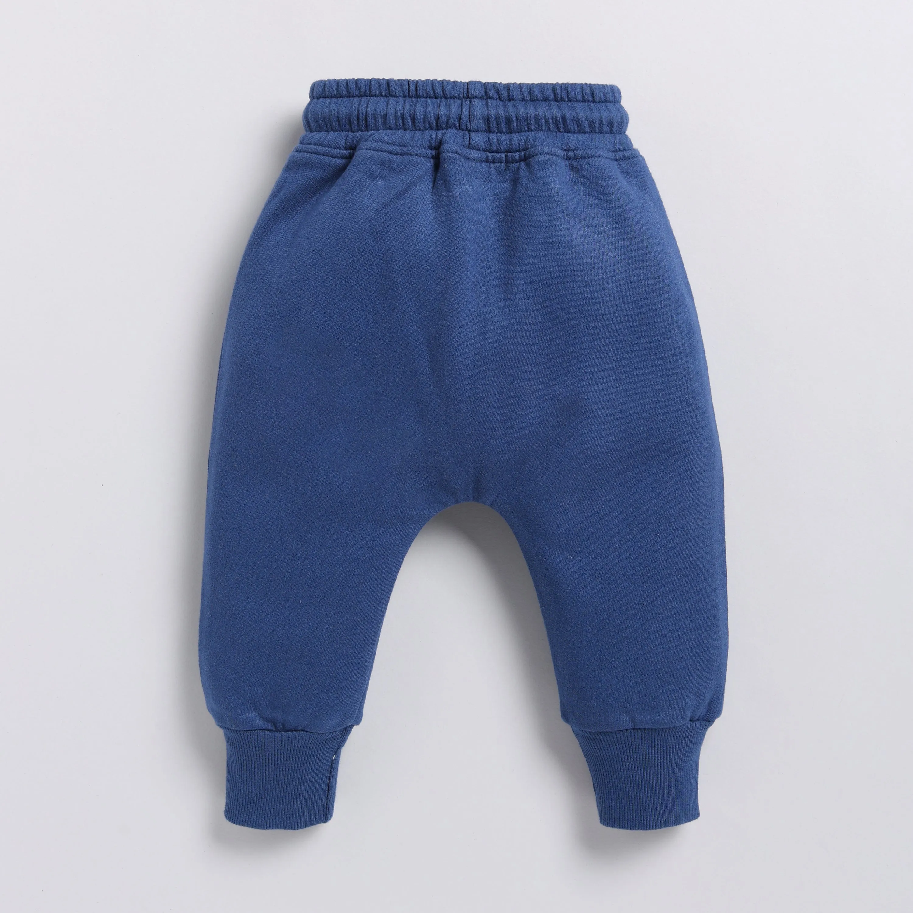 Dark Blue Organic Blue Hoodie & Jogger Set