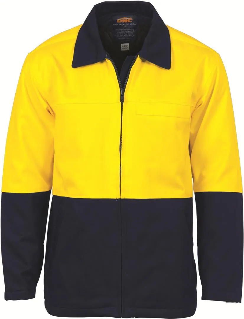 DNC Hi Vis Two Tone Protector Drill Jacket (3868)