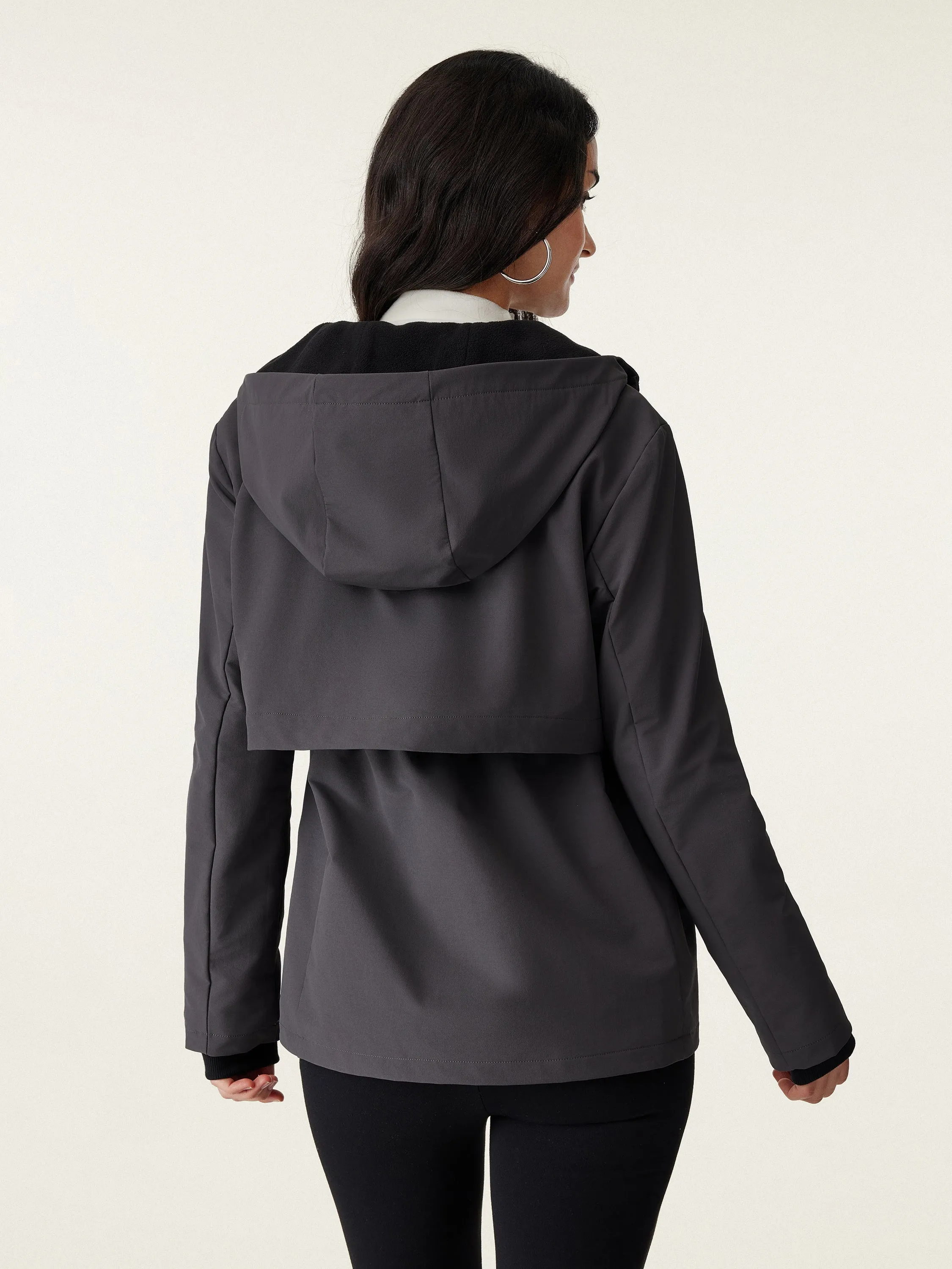 Fleece Lined Water-Repellent Jacket