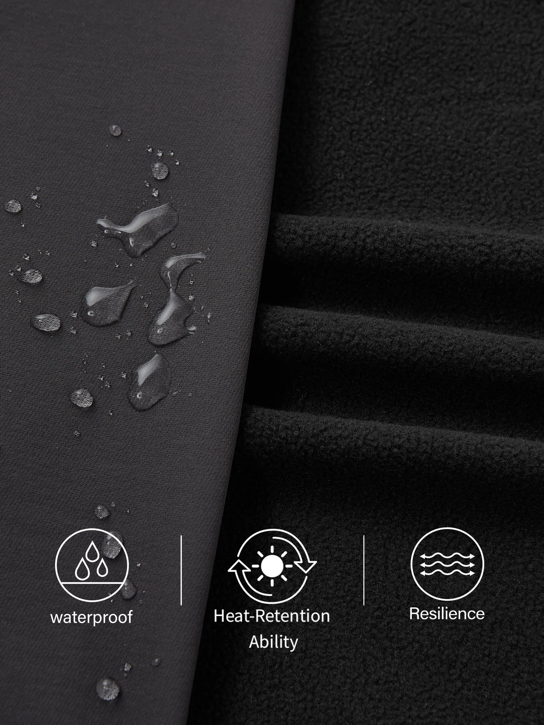 Fleece Lined Water-Repellent Jacket