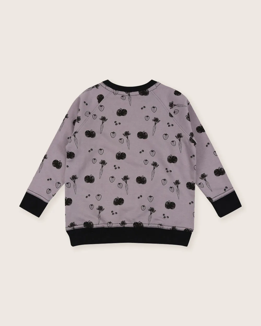 Fruity Print Sweatshirt