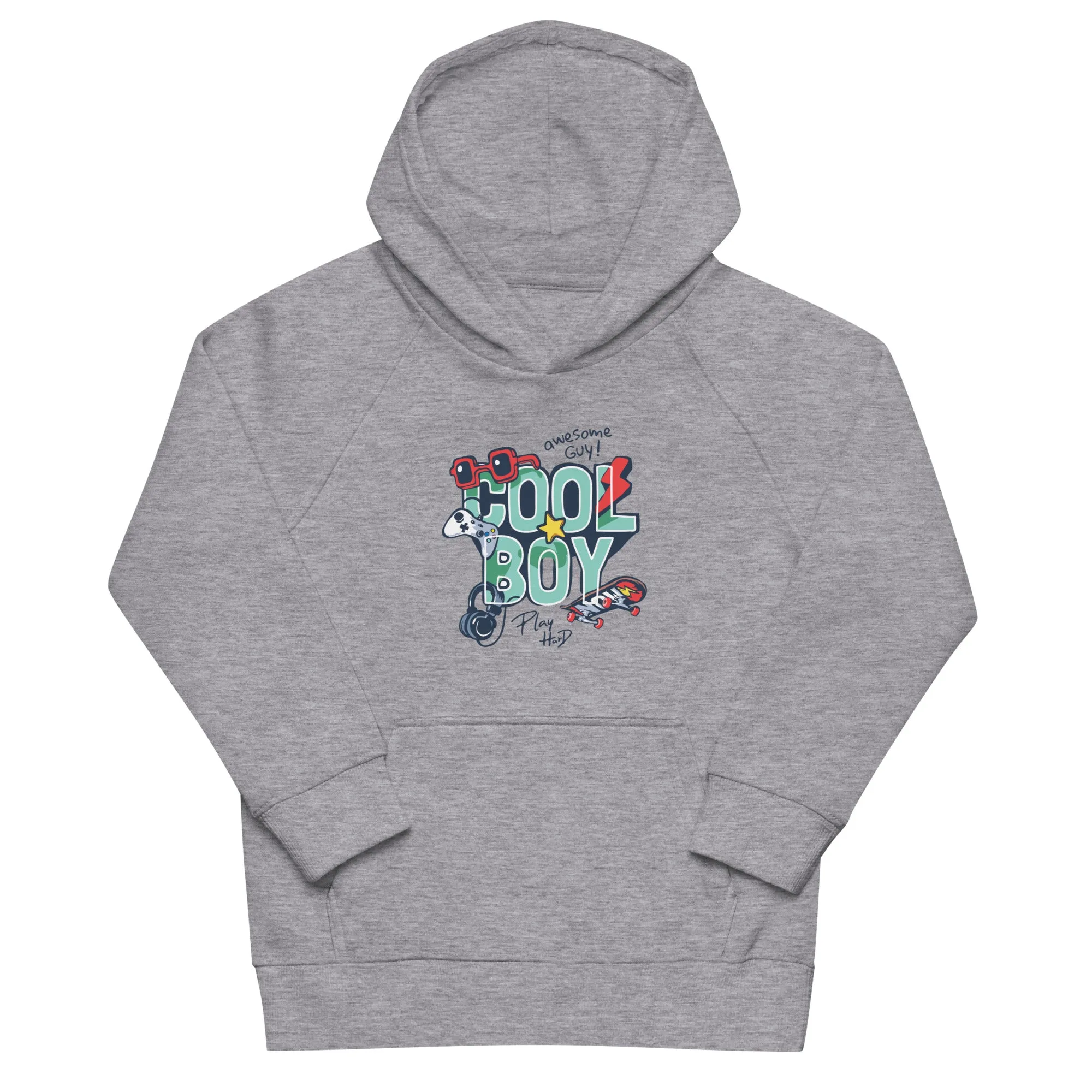 Gamer Cool Boy - Kids eco hoodie