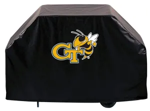 Georgia Tech Yellow Jackets HBS Black Outdoor Heavy Vinyl BBQ Grill Cover