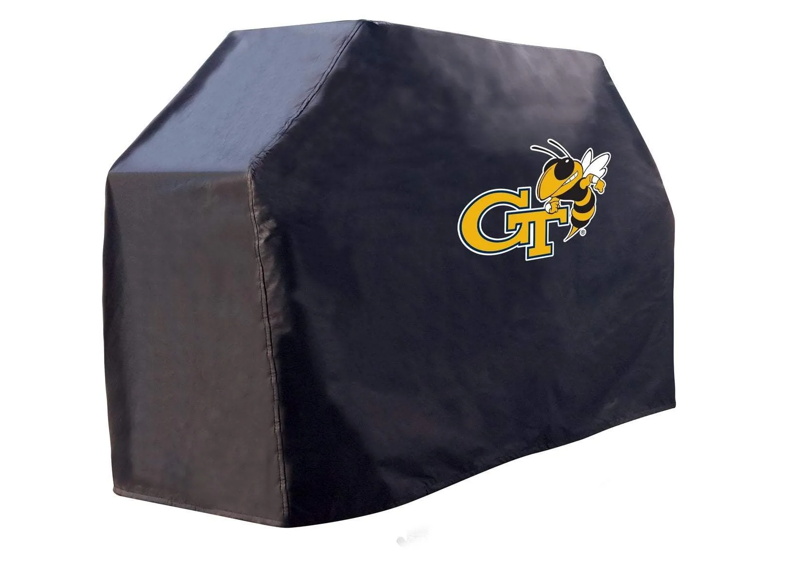 Georgia Tech Yellow Jackets HBS Black Outdoor Heavy Vinyl BBQ Grill Cover