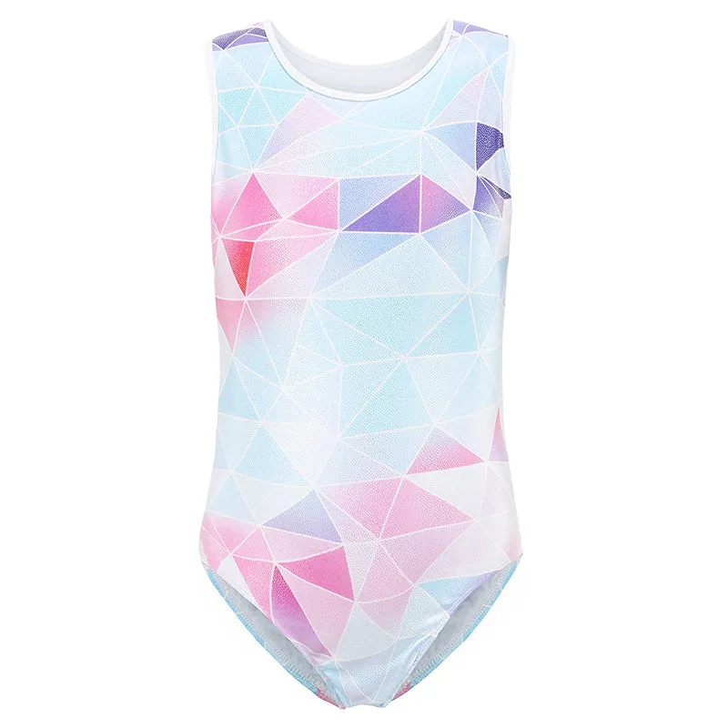 Gymnastics Leotards Sleeveless for Girls Kids