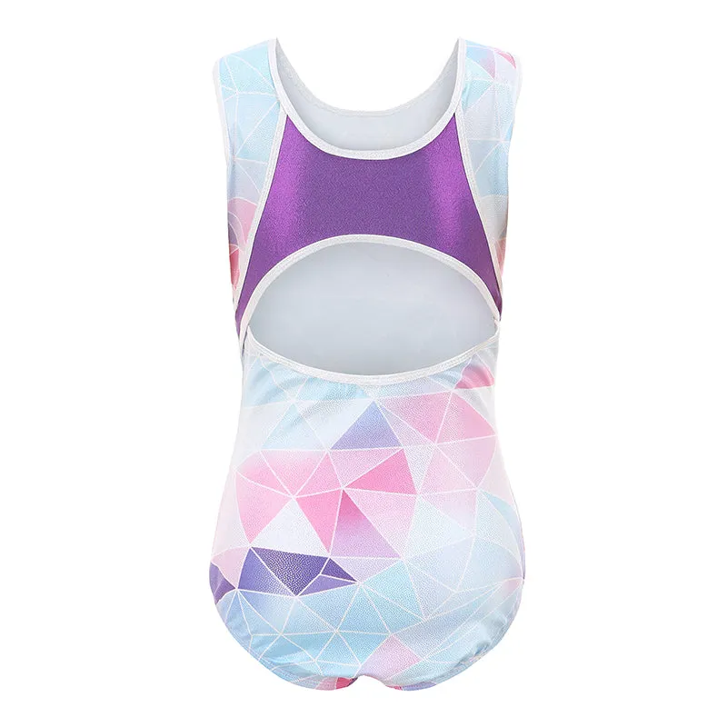 Gymnastics Leotards Sleeveless for Girls Kids