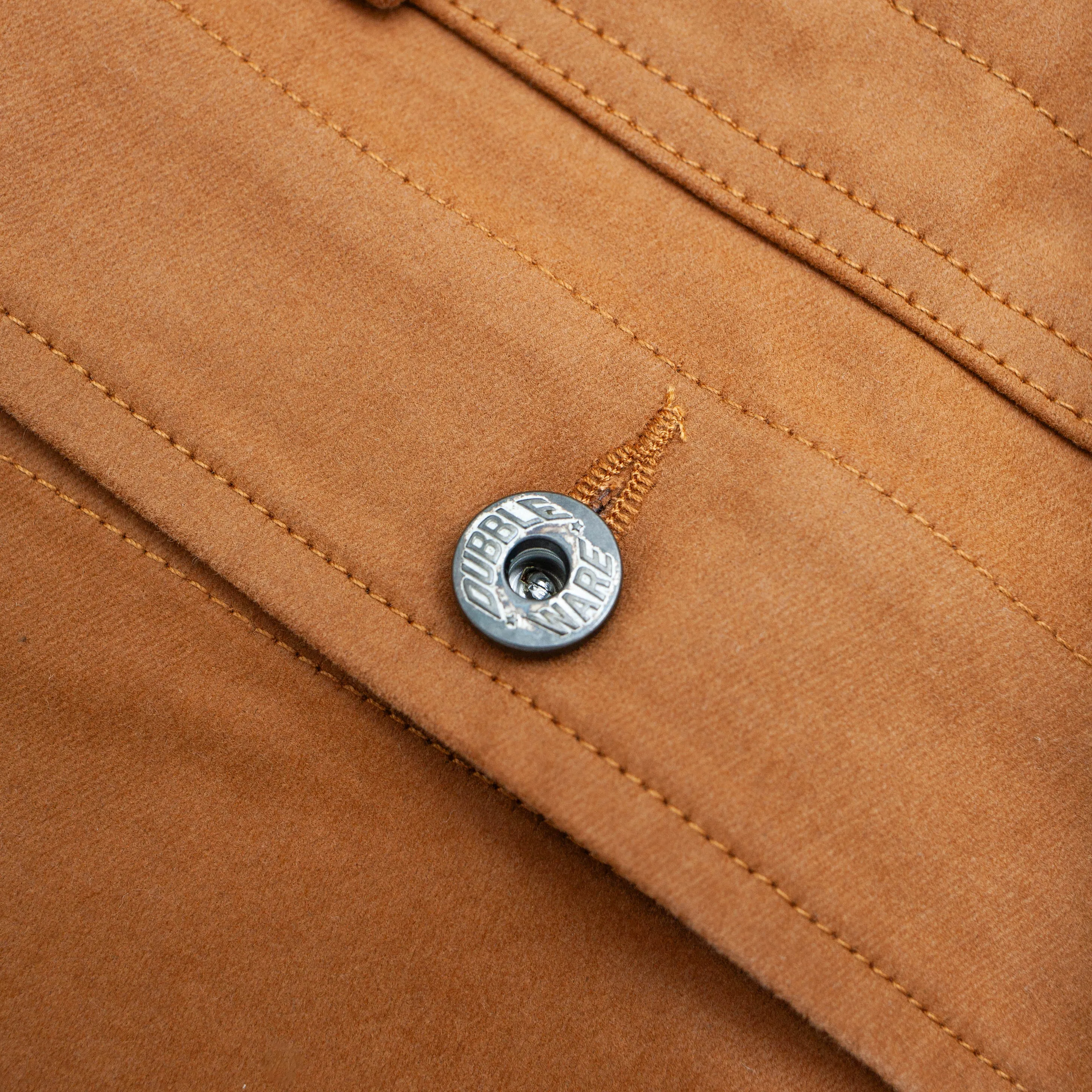 HEAVY TWILL WORK JACKET - BROWN