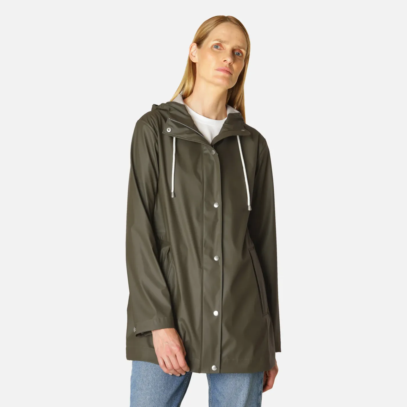 Ilse Jacobsen Rain Jacket | Army