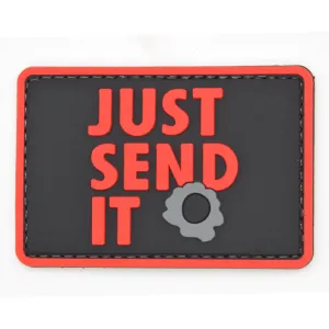 Just Send It Patch Black/Red