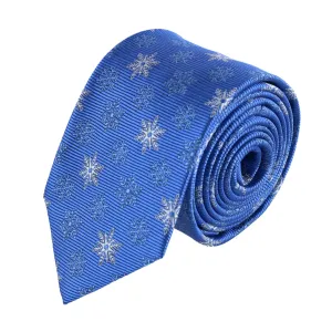 Let It Snow Novelty Snowflake Necktie