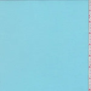 Light Turquoise Brushed Jersey Knit Fabric