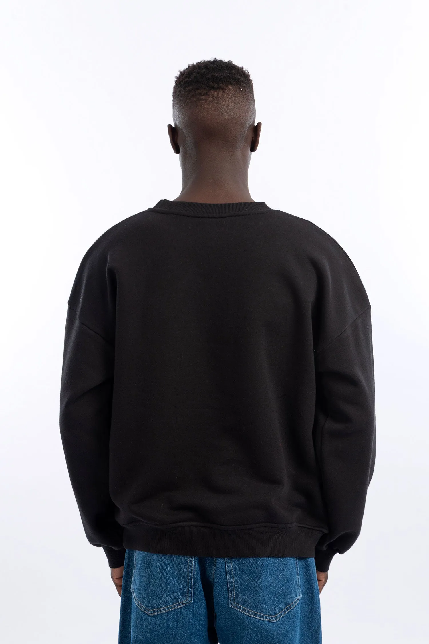 Men Basic Crewneck Sweatshirt - Mitcha Label