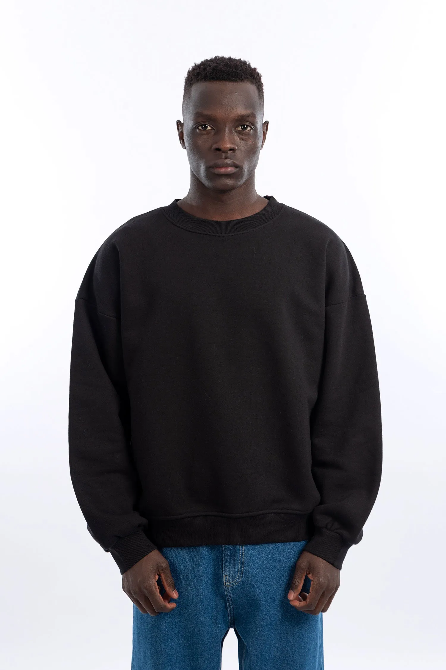 Men Basic Crewneck Sweatshirt - Mitcha Label