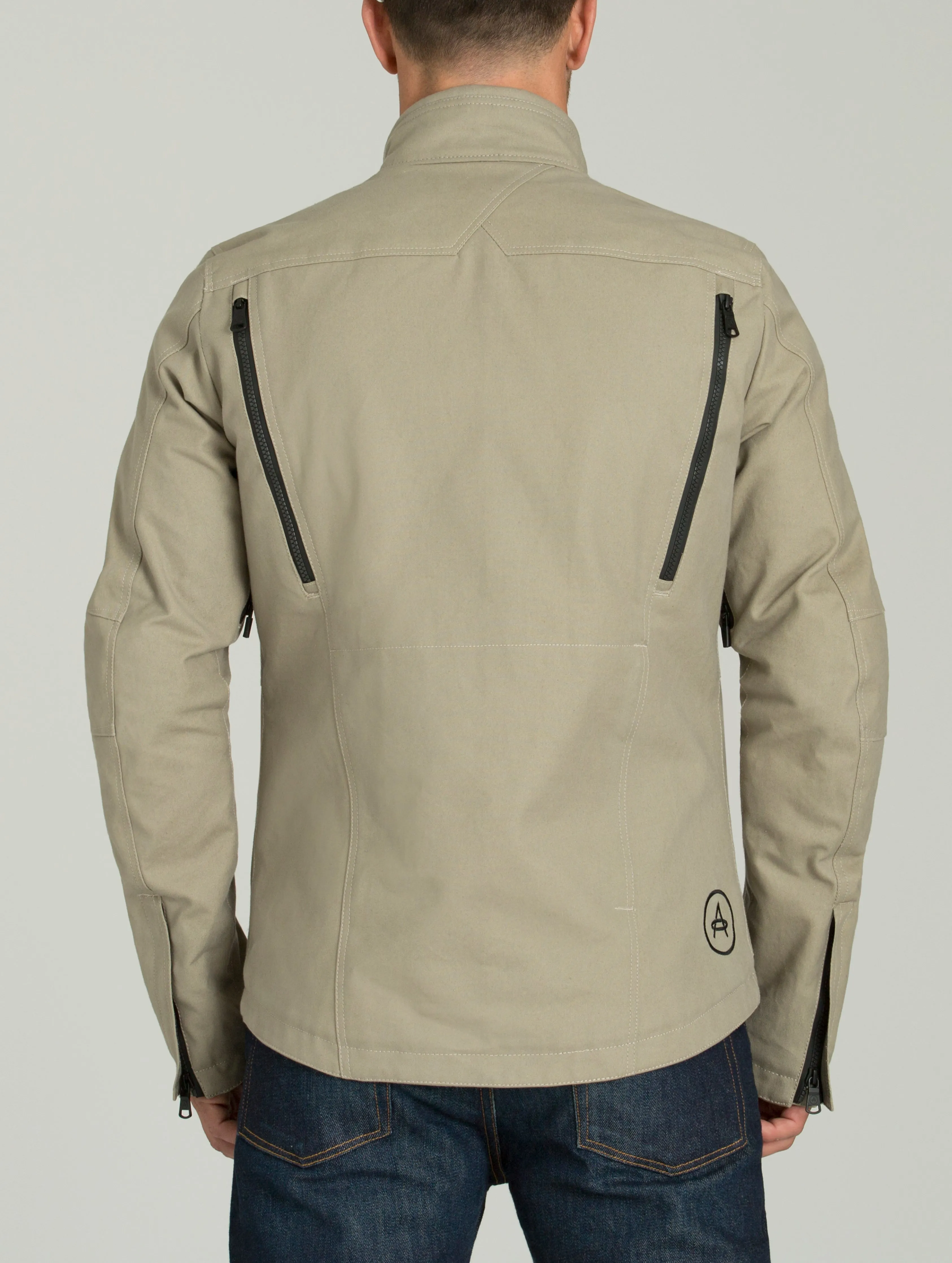 Mojave Motorcycle Jacket - Dark Sand