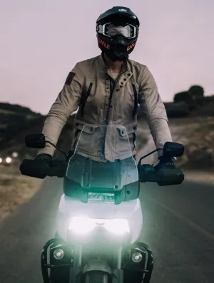 Mojave Motorcycle Jacket - Dark Sand