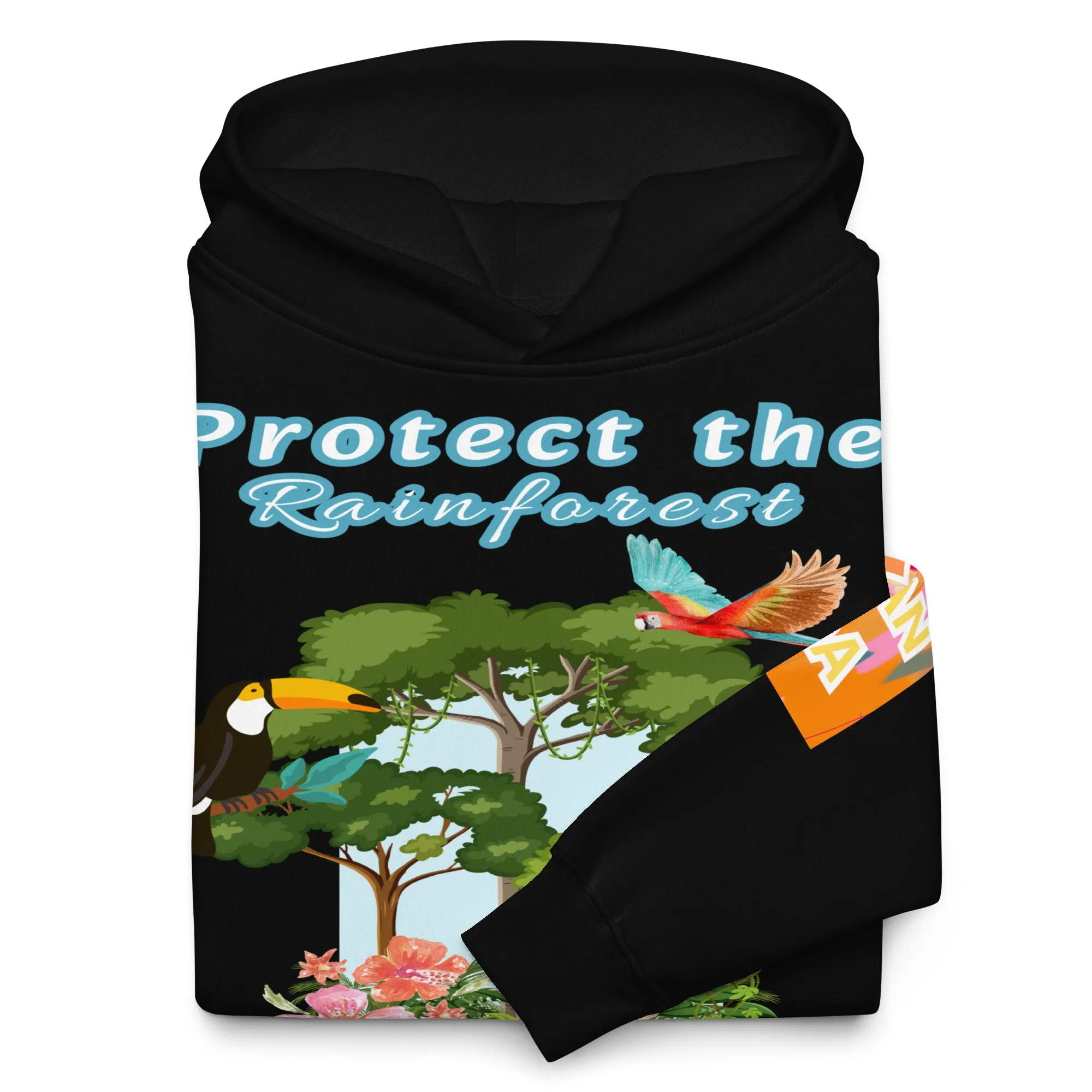 Protect the Rainforest Unisex Oversized Hoodie