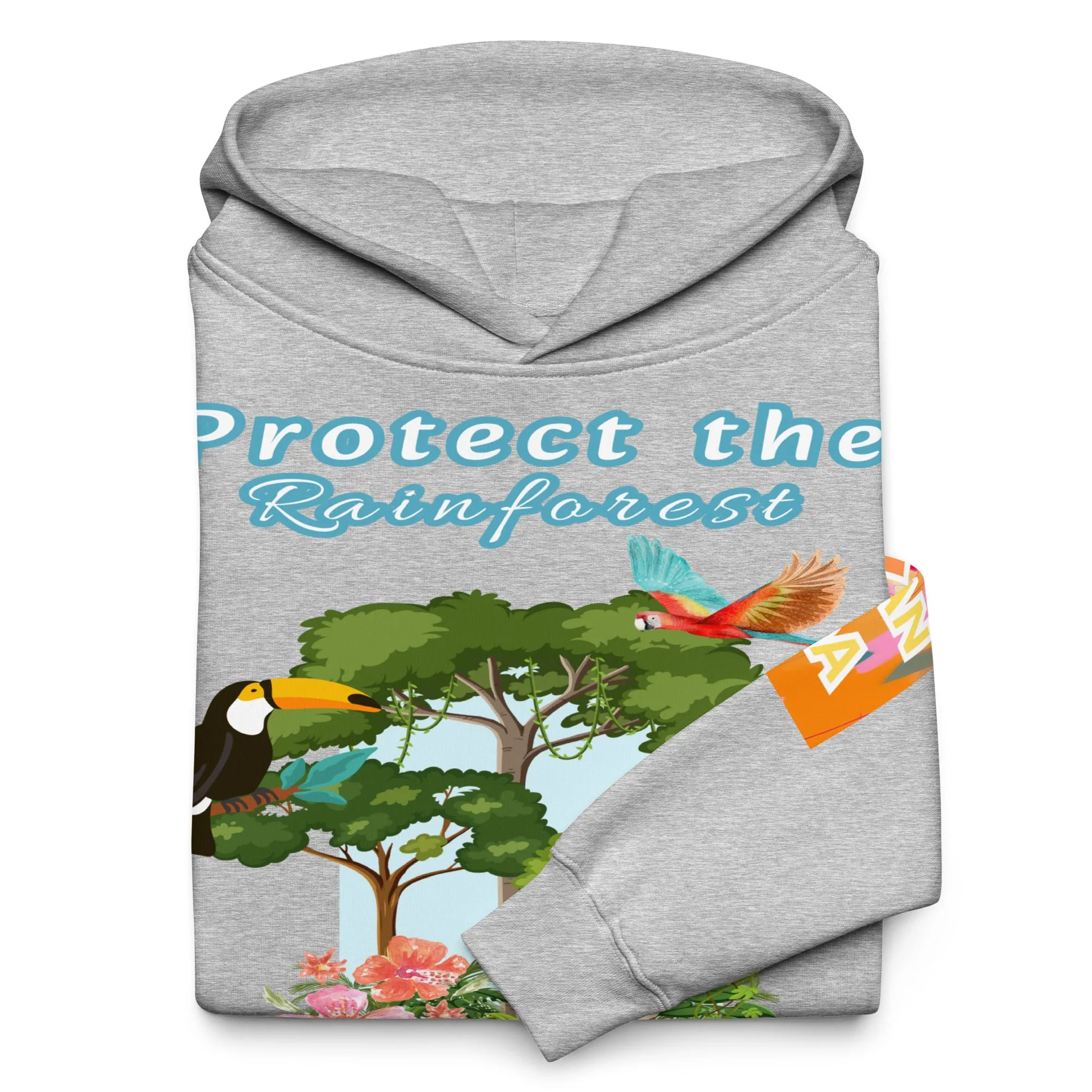 Protect the Rainforest Unisex Oversized Hoodie