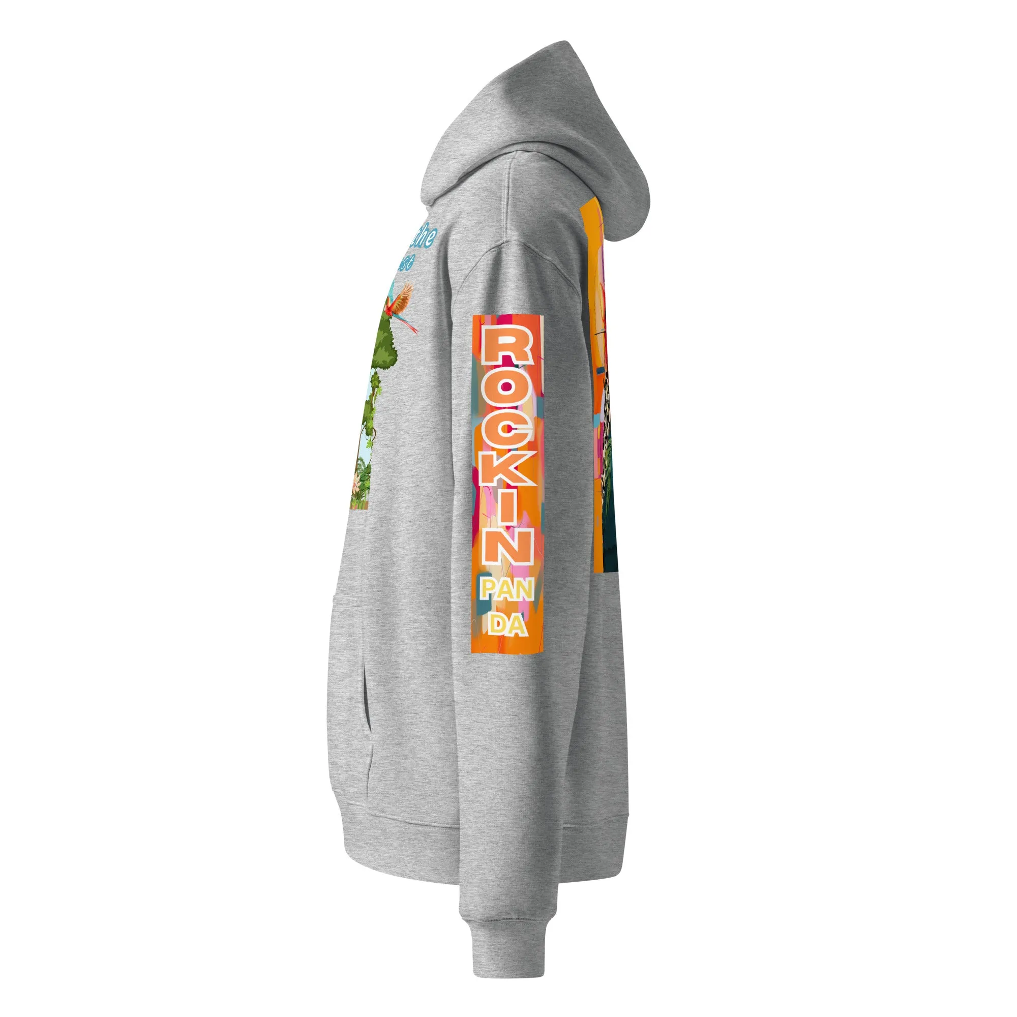 Protect the Rainforest Unisex Oversized Hoodie