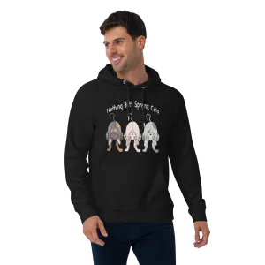 "NOTHING BUTT SPHYNX CATS" UNISEX ECO HOODIE