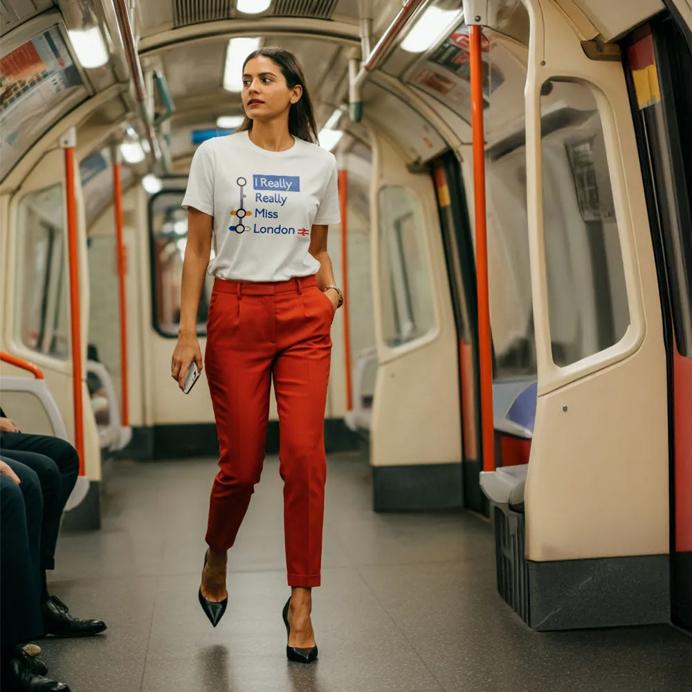 Really Miss London Tube - T-shirt