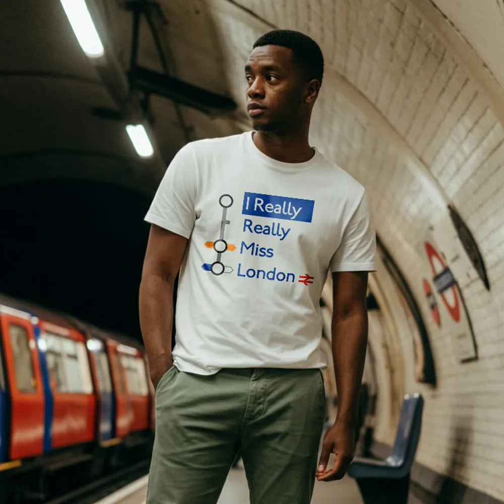 Really Miss London Tube - T-shirt