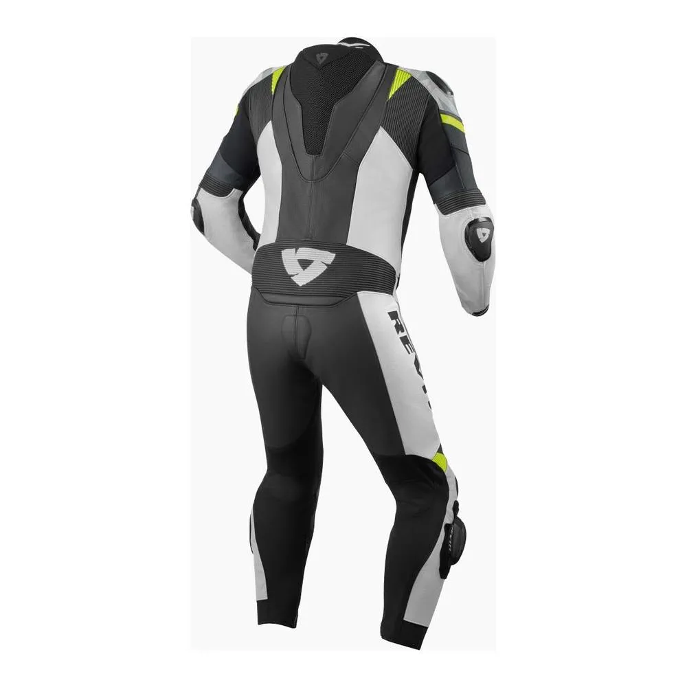 Revit Hyperspeed 2 One Piece Leather Suit Black / Grey