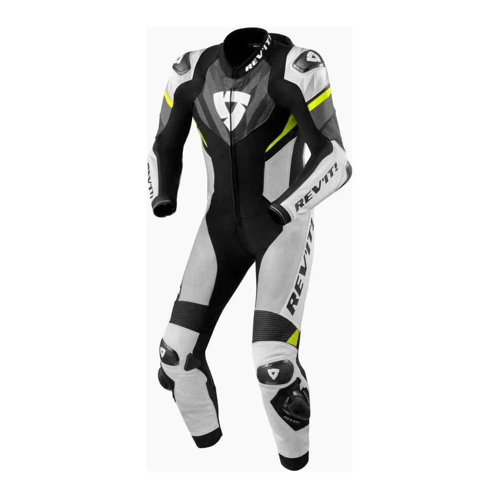 Revit Hyperspeed 2 One Piece Leather Suit Black / Grey