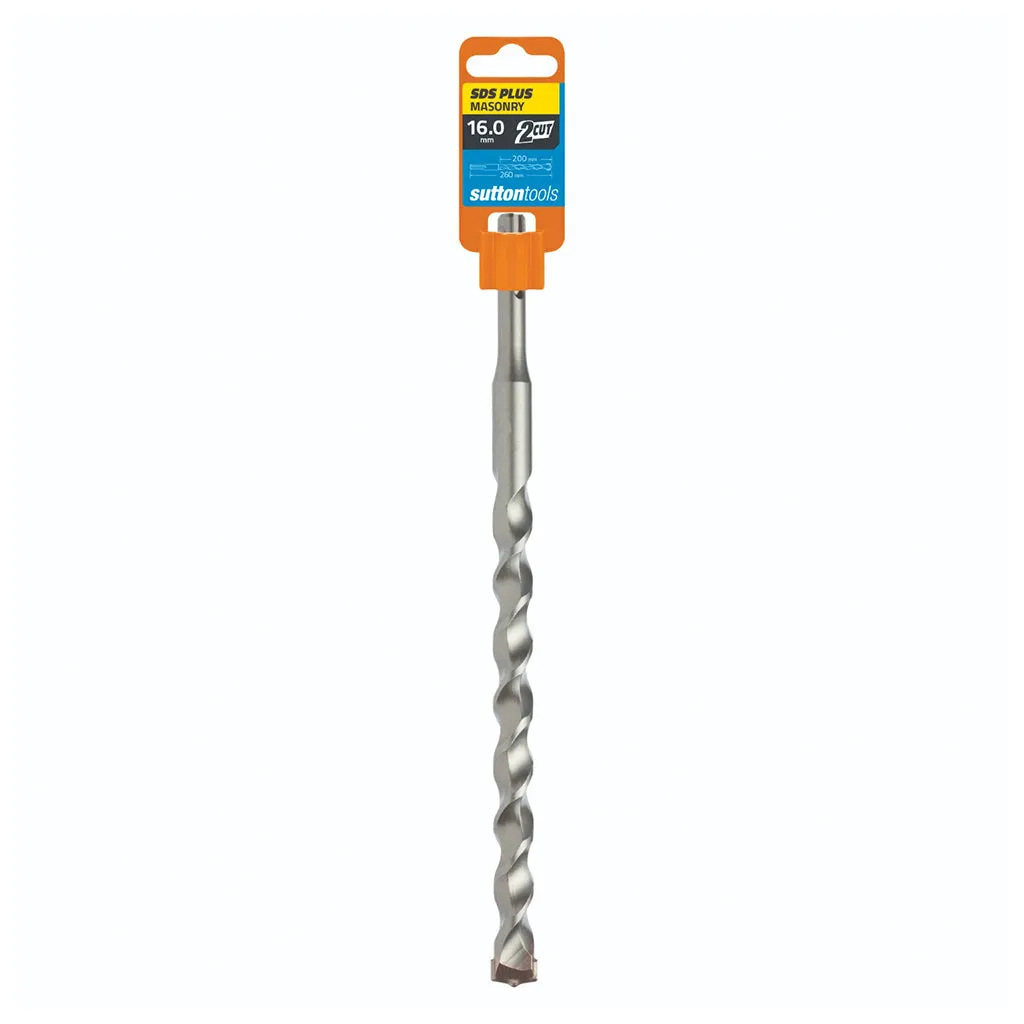 Suttontools SDS Plus Masonry Drill Bit 16x260mm D6151600