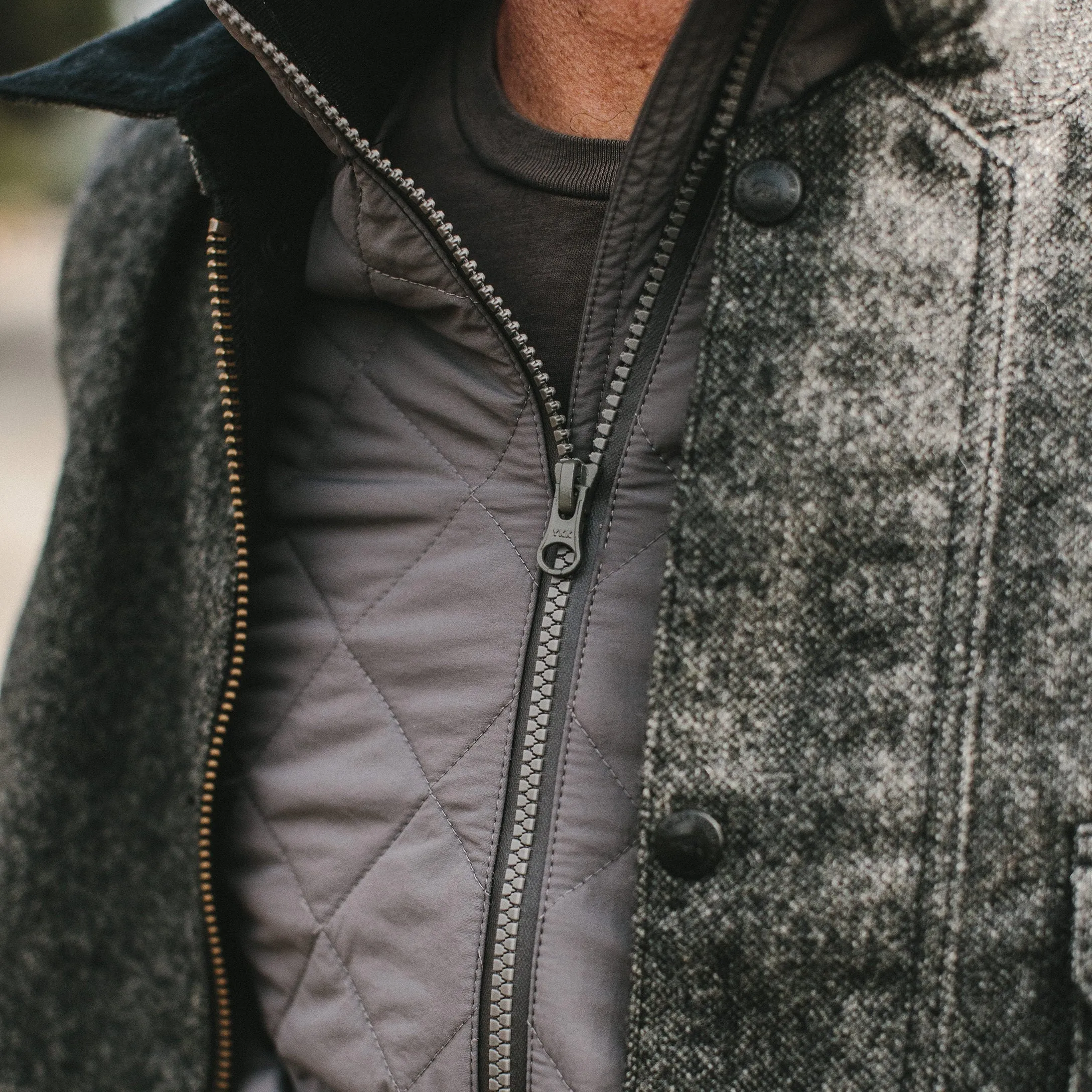 The Vertical Jacket in Ash