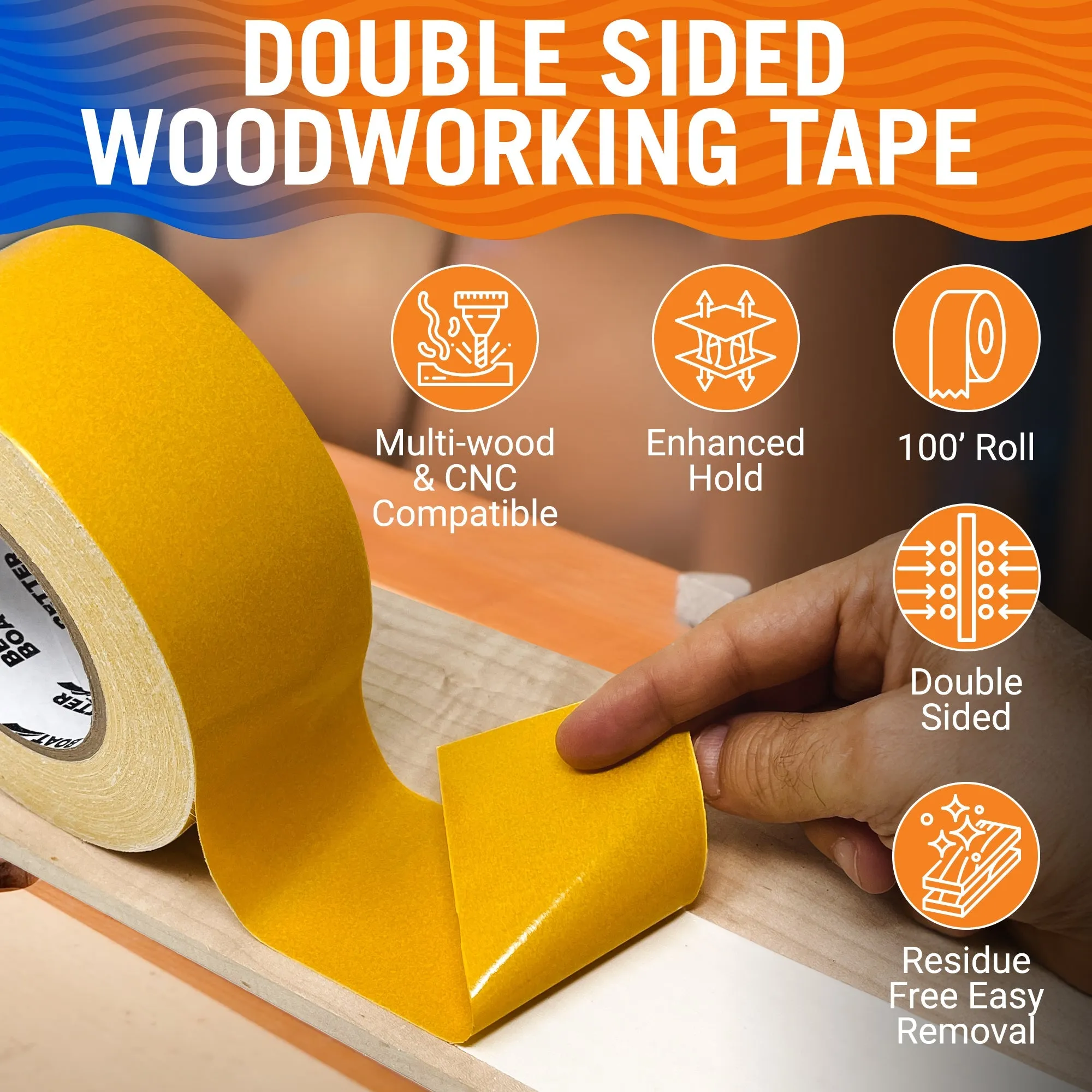 Woodworking Tape Double Sided